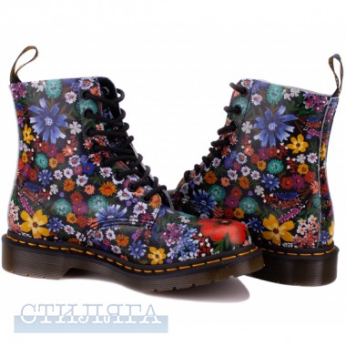 Dr.martens Ботинки dr. martens 1460 pascal floral lace up 26113102 wanderlust backhand - Картинка 2