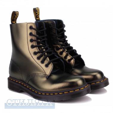 Dr.martens Ботинки dr. martens 1460 pascal chroma metallic leather 26233710 gold - Картинка 1