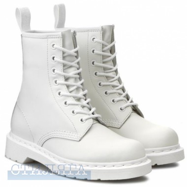 Dr.martens Ботинки dr. martens 1460 mono smooth leather 14357100 white - Картинка 1