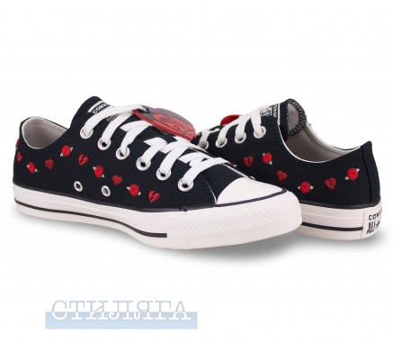 Converse Кеди Converse Chuck Taylor All Star Roses A13651C Black - Картинка 2