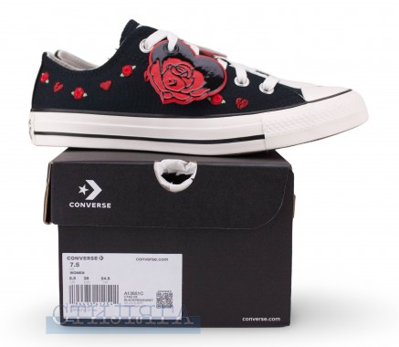 Converse Кеды Converse Chuck Taylor All Star Roses A13651C Black - Картинка 6