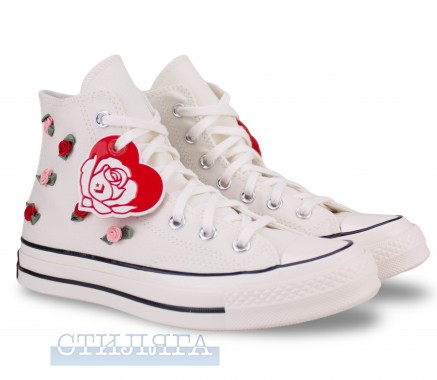 Converse Кеды Converse Chuck 70 Valentine's Day A10637C White - Картинка 1