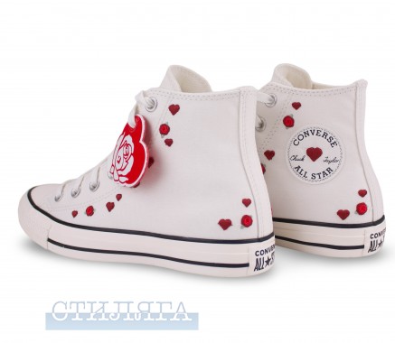 Converse Кеды Converse Chuck Taylor All Star Valentine's Day A13650C White - Картинка 4