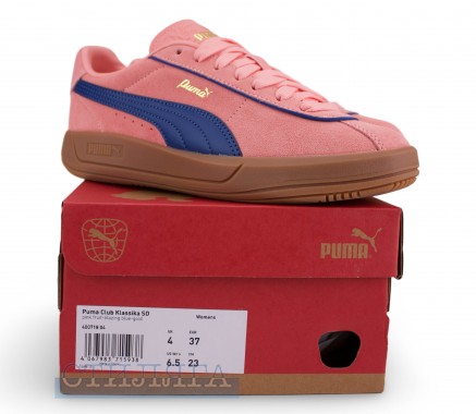 Puma Кросівки Puma Club Klassika Suede 40071804 Pink - Картинка 6