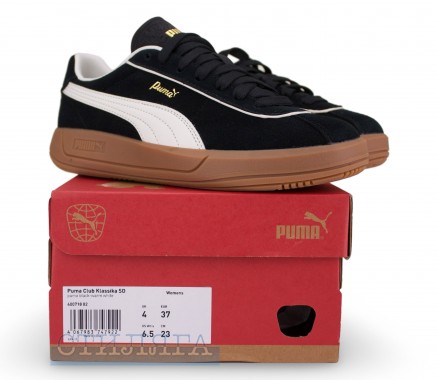 Puma Крососвки Puma Club Klassika Suede 40071802 Black - Картинка 6