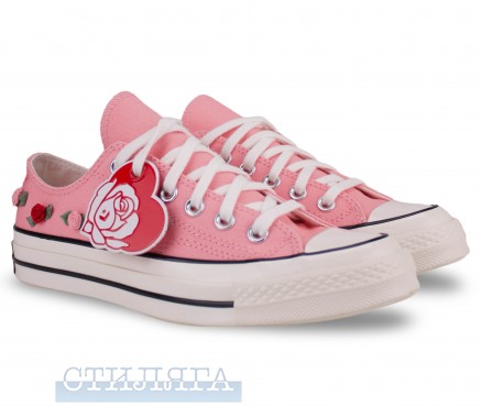 Converse Кеды Converse Chuck 70 Valentine's Day A13649C Pink - Картинка 1