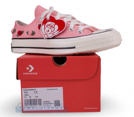 Converse Кеды Converse Chuck 70 Valentine's Day A13649C Pink - Картинка 6