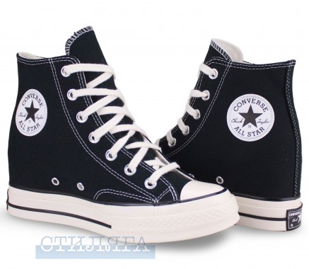 Converse Кеды Converse Chuck 70 Wedge A12563C Black - Картинка 2