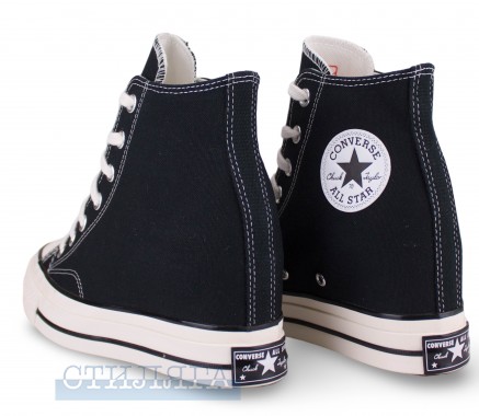 Converse Кеды Converse Chuck 70 Wedge A12563C Black - Картинка 4