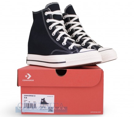 Converse Кеды Converse Chuck 70 Wedge A12563C Black - Картинка 6