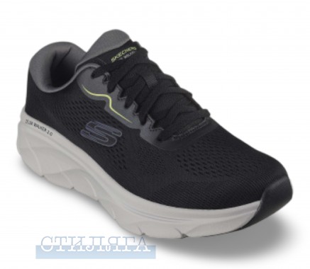 Skechers Кроссовки Skechers D'Lux Walker 2.0 232714 BKLM черные - Картинка 2