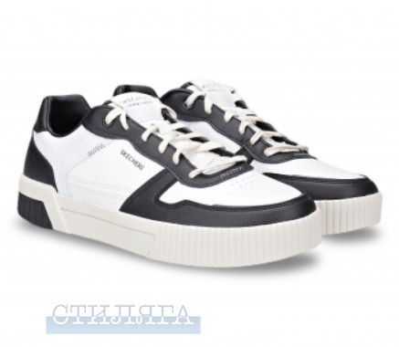 Skechers Кеды Skechers Jade - Strane 254043 WBK белые - Картинка 3