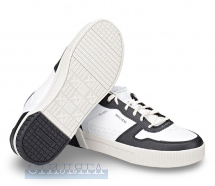 Skechers Кеды Skechers Jade - Strane 254043 WBK белые - Картинка 4