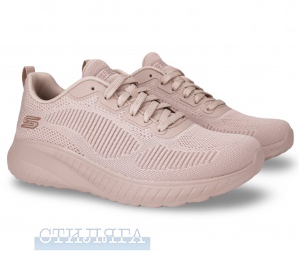 Skechers Кроссовки Skechers BOBS Sport Squad Chaos - Face Off 117209 NUDE розовые - Картинка 1
