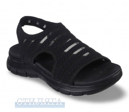 Skechers Сандалии Skechers Flex Appeal 4.0 - Boldest! 119479 BBK черные - Картинка 3