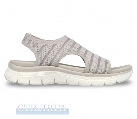 Skechers Сандалии Skechers Flex Appeal 4.0 - Boldest! 119479 STN серые - Картинка 1