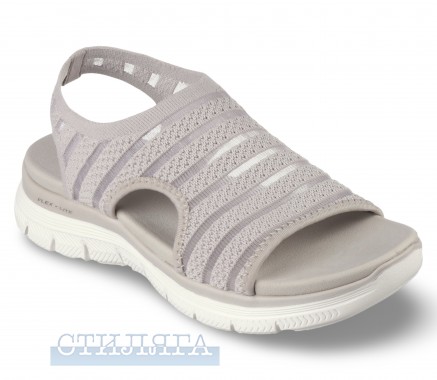 Skechers Сандалии Skechers Flex Appeal 4.0 - Boldest! 119479 STN серые - Картинка 3