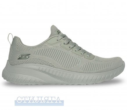 Skechers Кроссовки Skechers BOBS Sport Squad Chaos - Face Off 117209 SAGE серый - Картинка 1