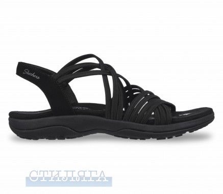 Skechers Босоніжки Skechers Reggae Slim - Sunnyside 163185 BBK чорні - Картинка 1