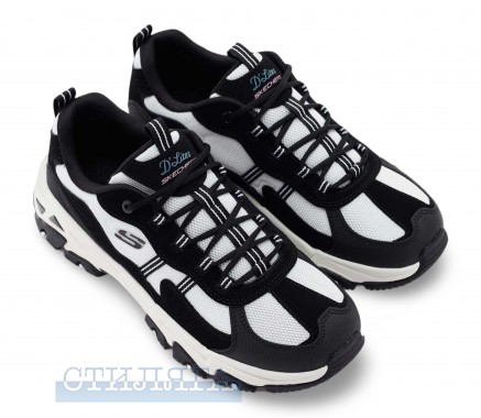 Skechers Кроссовки Skechers D'Lites Hiker 180128 BKW черные - Картинка 5