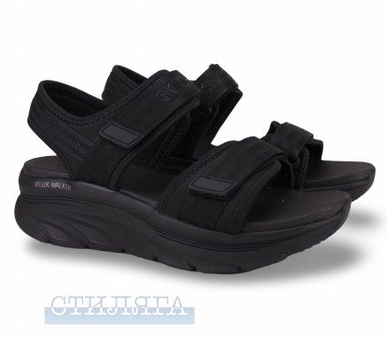 Skechers Сандалии Skechers D'Lux Walker - Adored Days 119823 BBK черные - Картинка 1