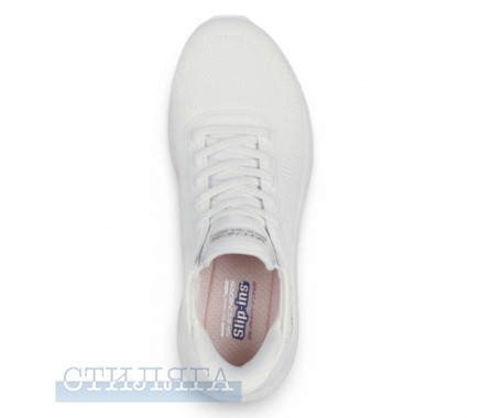 Skechers Кроссовки Skechers BOBS Sport Squad Chaos - Current Muse 117497 OFWT белые - Картинка 4