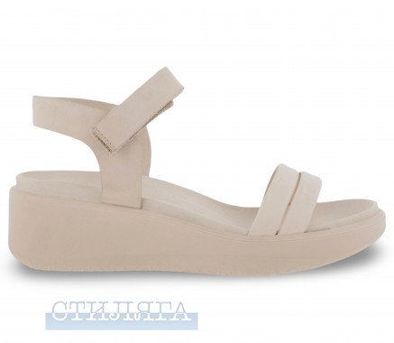 Ecco Босоножки Ecco Flowt Wedge LX 27330359113 бежевые - Картинка 1