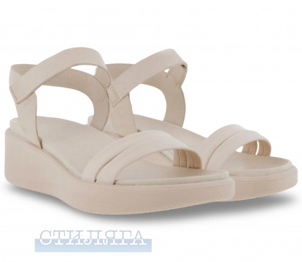 Ecco Босоножки Ecco Flowt Wedge LX 27330359113 бежевые - Картинка 3