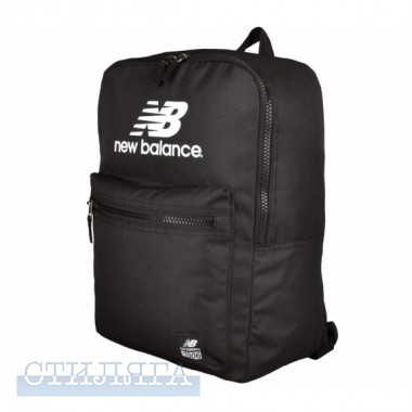 New balance New balance booker backpack ii 500160-000 o/s(р) рюкзак black материал - Картинка 3