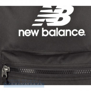 New balance New balance booker backpack ii 500160-000 o/s(р) рюкзак black материал - Картинка 5