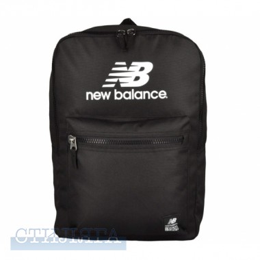 New balance New balance booker backpack ii 500160-000 o/s(р) рюкзак black материал - Картинка 1