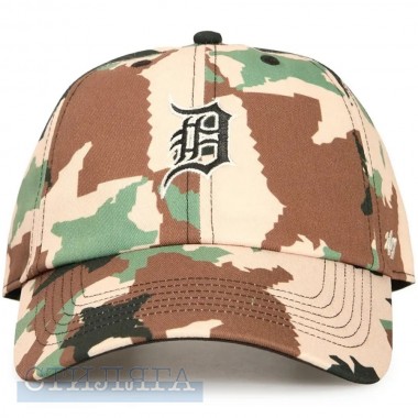 47 brand Кепка 47 Brand Detroit Tigers Digital Star DGTCU09PTS-BW Brown - Картинка 2