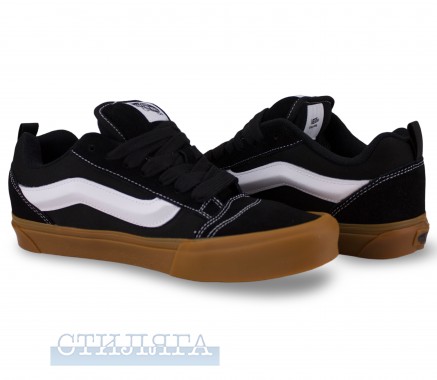 Vans Кеди Vans Knu Skool VN0009QCB9M1 Black/Gum - Картинка 2