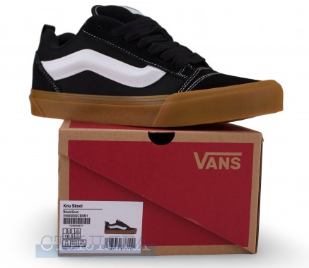 Vans Кеди Vans Knu Skool VN0009QCB9M1 Black/Gum - Картинка 6
