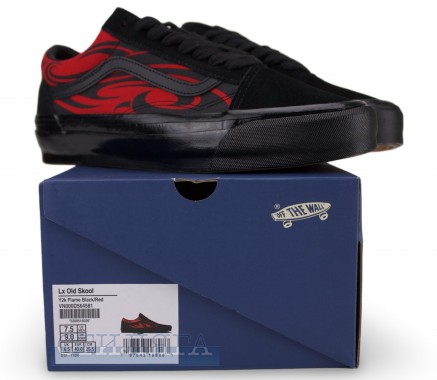 Vans Кеды Vans LX Old Skool VN000D564581 Black/Red - Картинка 6