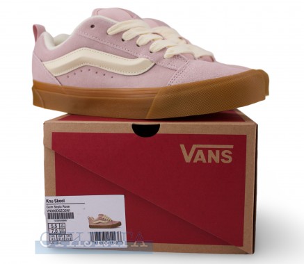 Vans Кеды Vans Knu Skool VN000D6ZO3N1 Pink - Картинка 6