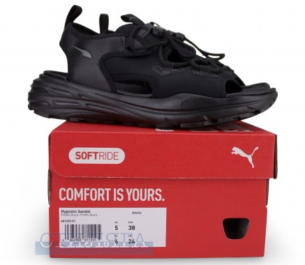 Puma Босоножки Puma Hypnotic Sandals Unisex 40165301 Black - Картинка 6