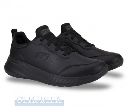 Skechers Кросівки Skechers Work Relaxed Fit: Squad Chaos SR - Rodey 108181 BLK чорні - Картинка 1