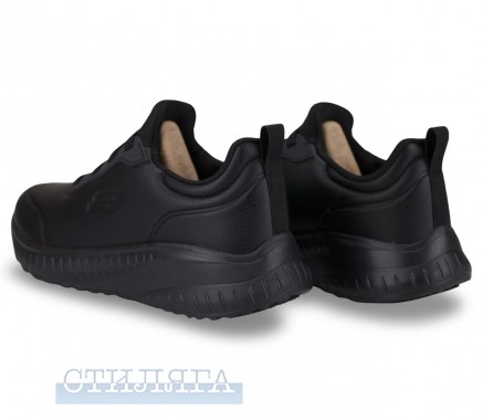 Skechers Кросівки Skechers Work Relaxed Fit: Squad Chaos SR - Rodey 108181 BLK чорні - Картинка 3