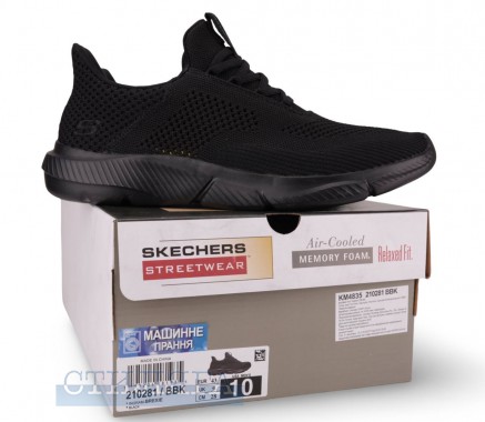 Skechers Кроссовки Skechers Ingram 210281 BBK чёрные - Картинка 7