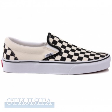 Vans Сліпони Vans Checkerboard Classic Slip-on VN000EYEBWW1 (vx85) White/black - Картинка 3
