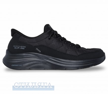 Skechers Кроссовки Skechers Slip-ins: Contour Foam - Cozy Fit 150404 BBK чёрные - Картинка 1