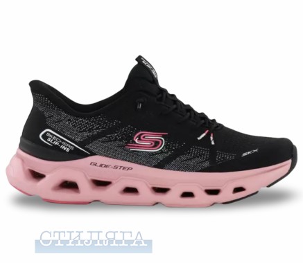 Skechers Кроссовки Skechers Glide-Step Altus - Fast Lane 150513 BKMV чёрные - Картинка 1