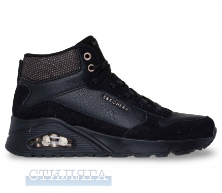 Skechers Ботинки Skechers UNO - Stacre Shine 177181 BBK чёрные - Картинка 1