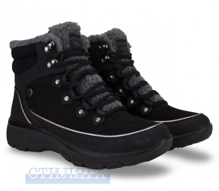 Skechers Ботинки зимние Skechers Relaxed Fit: Easy Going - Winter Road 2 188013 BLK чёрные - Картинка 1