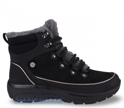 Skechers Ботинки зимние Skechers Relaxed Fit: Easy Going - Winter Road 2 188013 BLK чёрные - Картинка 3