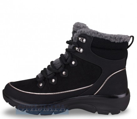 Skechers Ботинки зимние Skechers Relaxed Fit: Easy Going - Winter Road 2 188013 BLK чёрные - Картинка 8