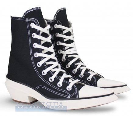 Converse Кеди Converse Chuck 70 De Luxe Pointed A13016C Black - Картинка 1