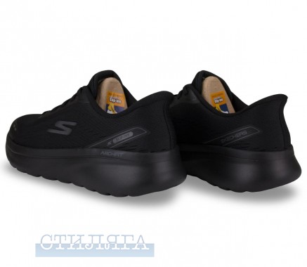 Skechers Кросівки Skechers GO WALK Arch Fit N-Joy 125840 BBK чорні - Картинка 3