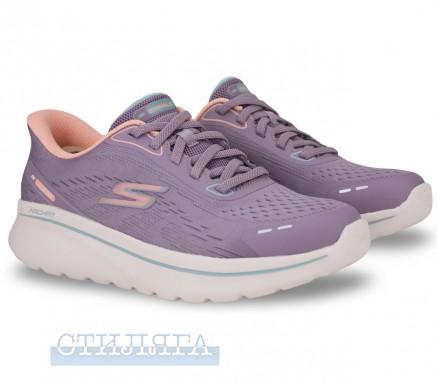Skechers Кроссовки Skechers Slip-ins: GO WALK Arch Fit N-Joy 125840 MVE фиолетовые - Картинка 1